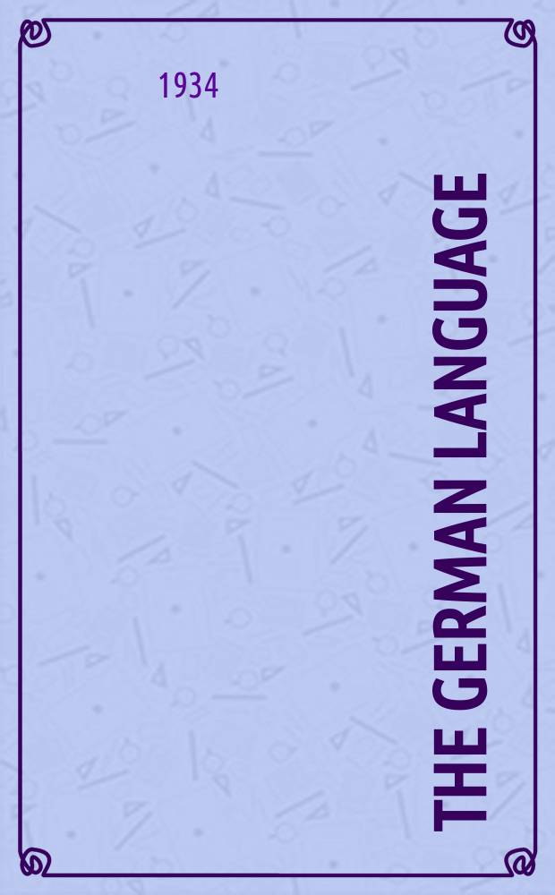 The German language