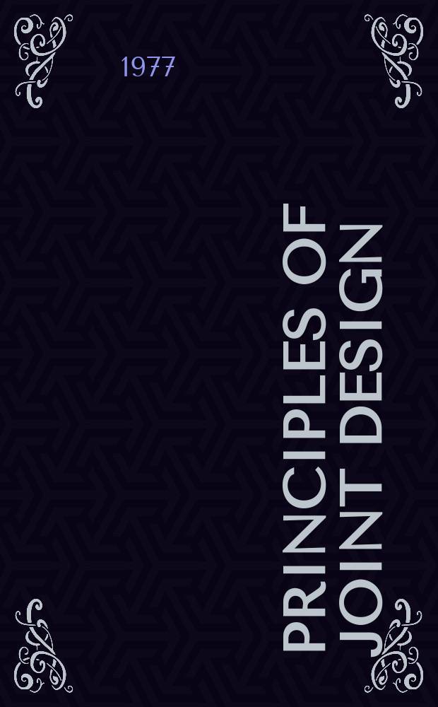 Principles of joint design