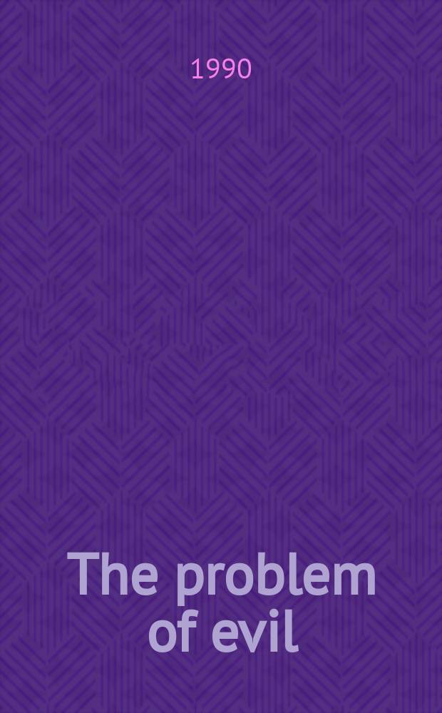 The problem of evil