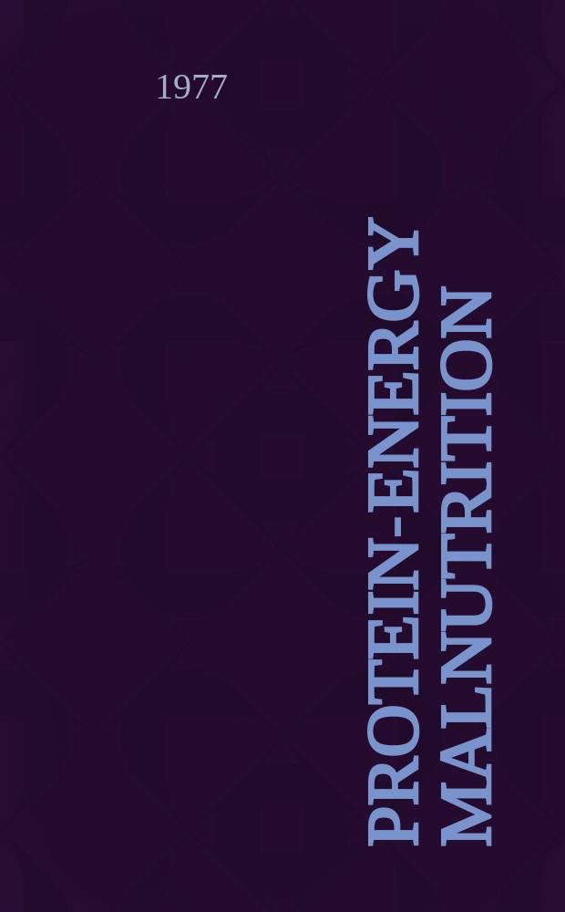 Protein-energy malnutrition