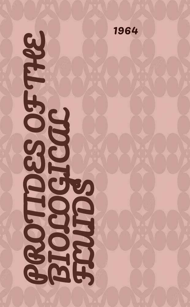 Protides of the biological fluids : Proceedings of the Eleventh Colloquium Bruges, 1963
