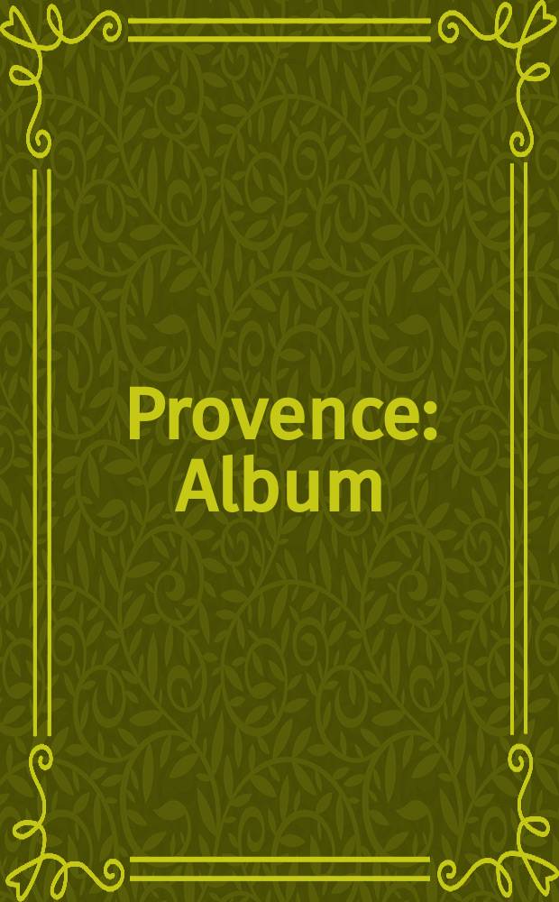 Provence : Album