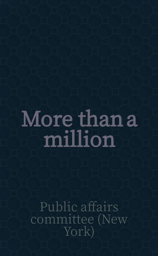 More than a million