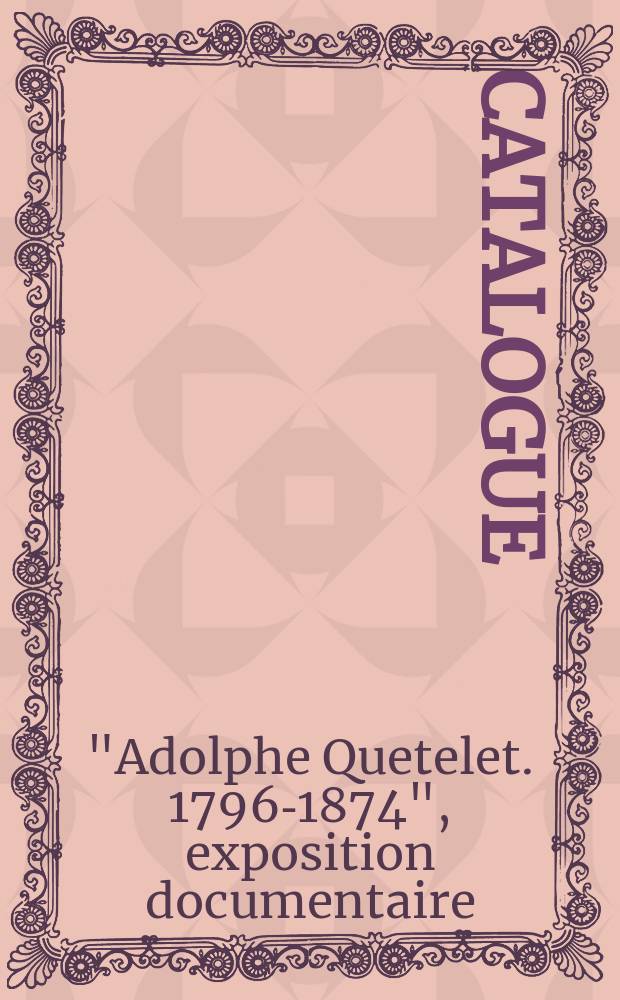 [Catalogue]