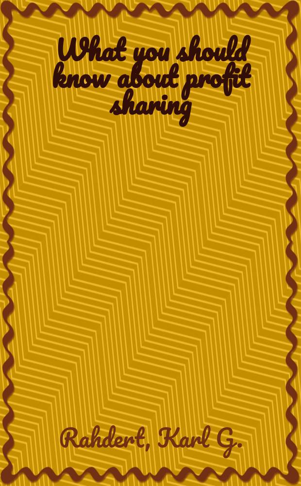 What you should know about profit sharing