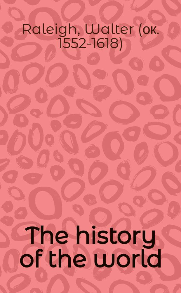 The history of the world