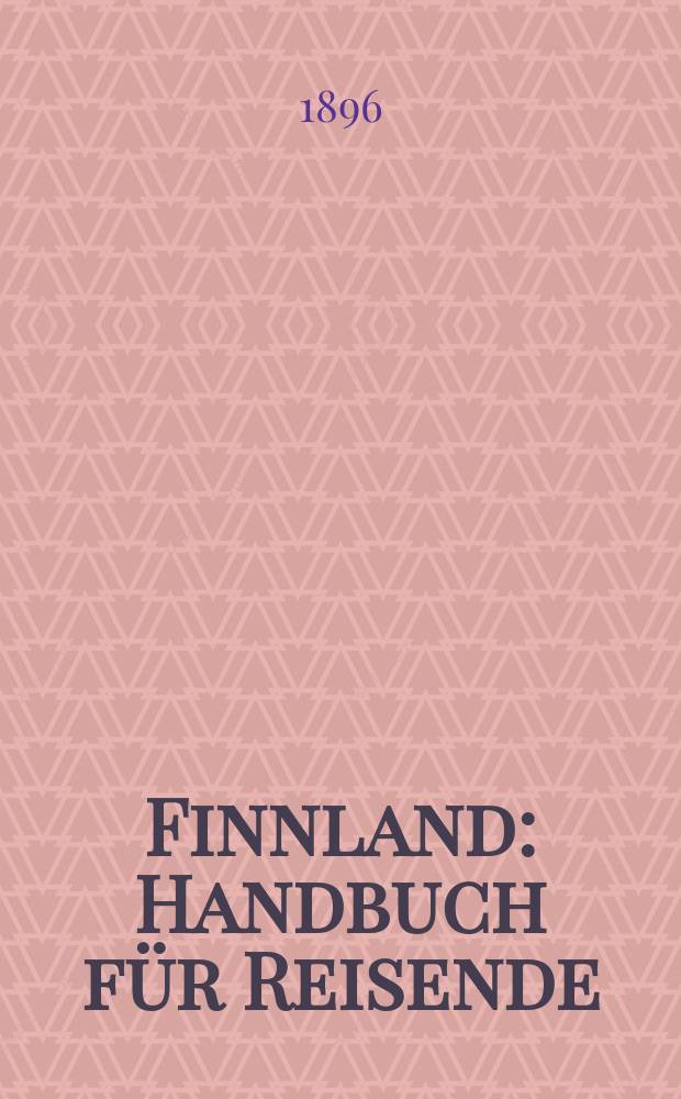 Finnland : Handbuch für Reisende