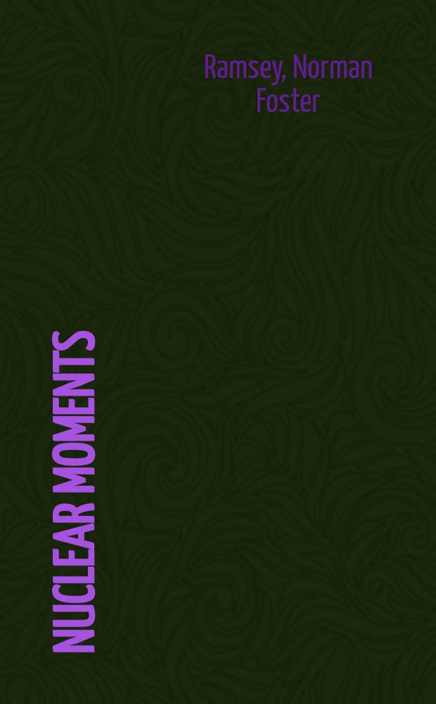 Nuclear moments