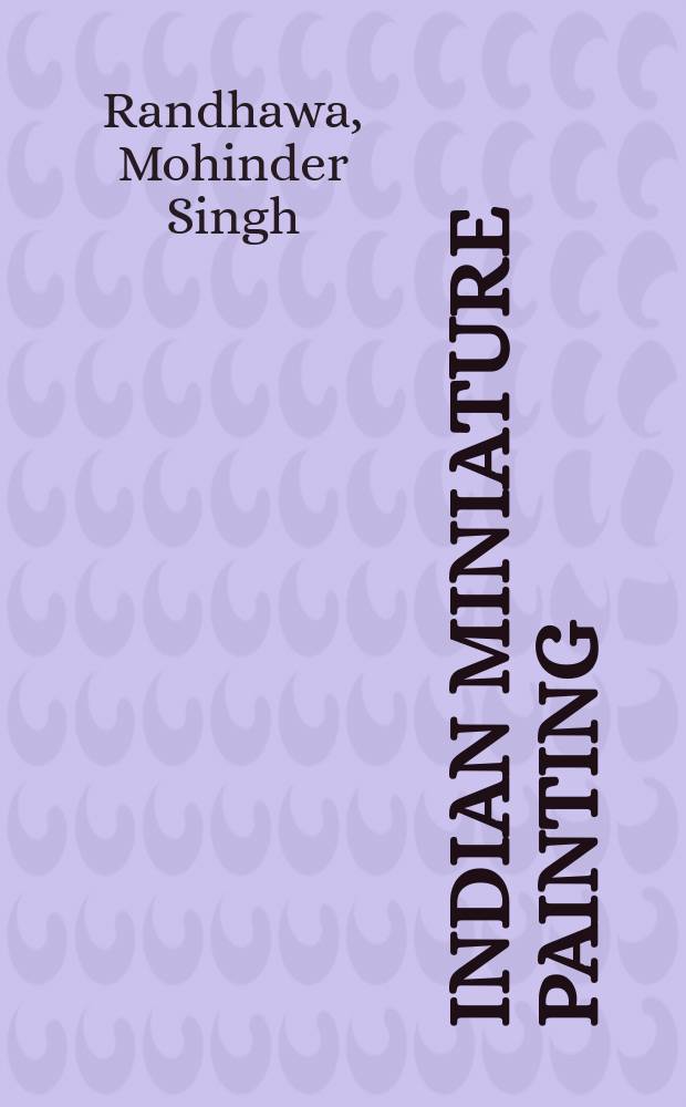 Indian miniature painting