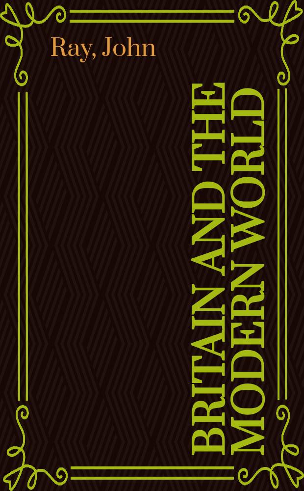 Britain and the modern world