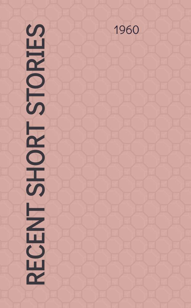 Recent short stories