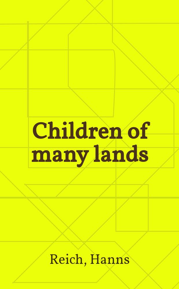 Children of many lands : Album