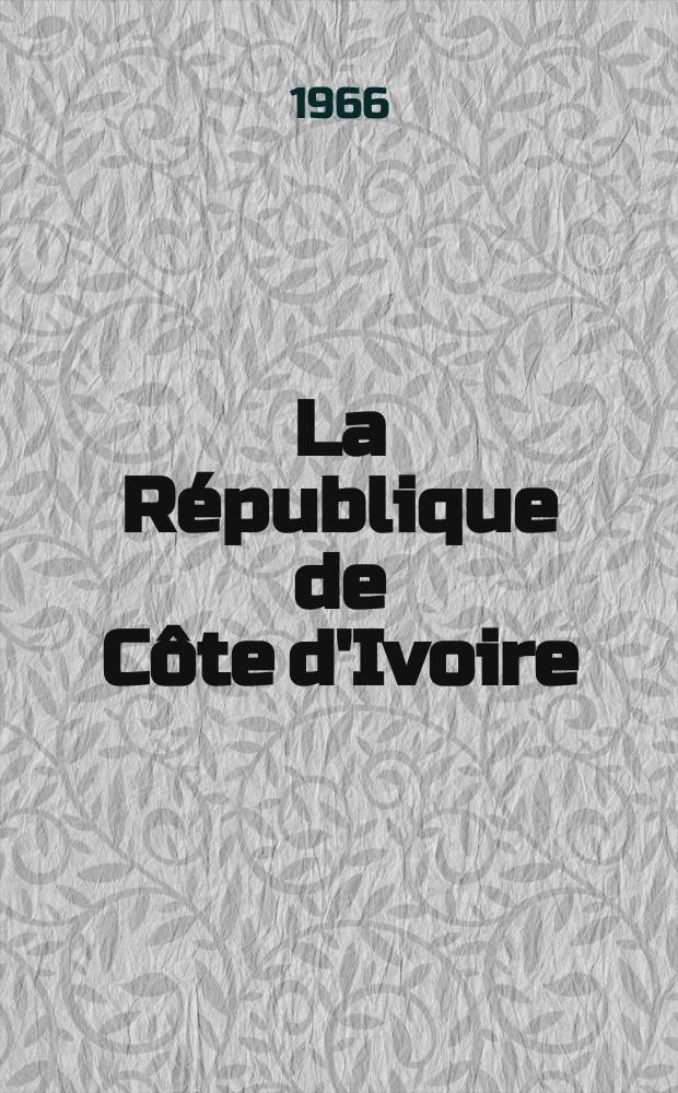 La République de Côte d'Ivoire