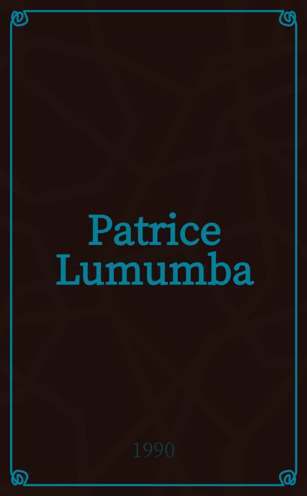 Patrice Lumumba