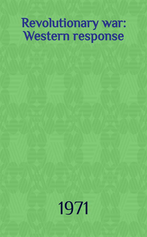 Revolutionary war : Western response