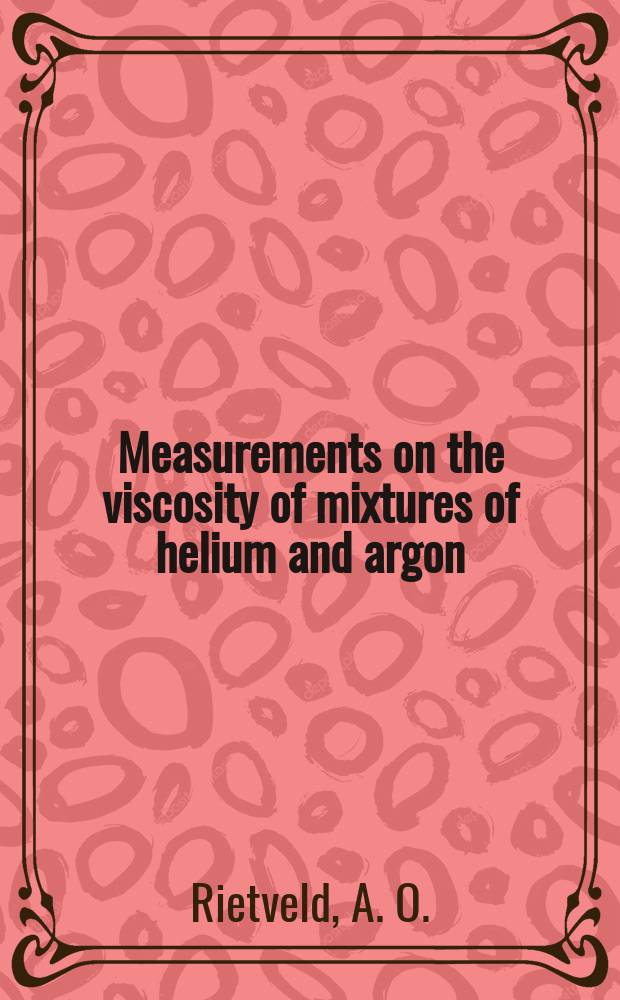 Measurements on the viscosity of mixtures of helium and argon