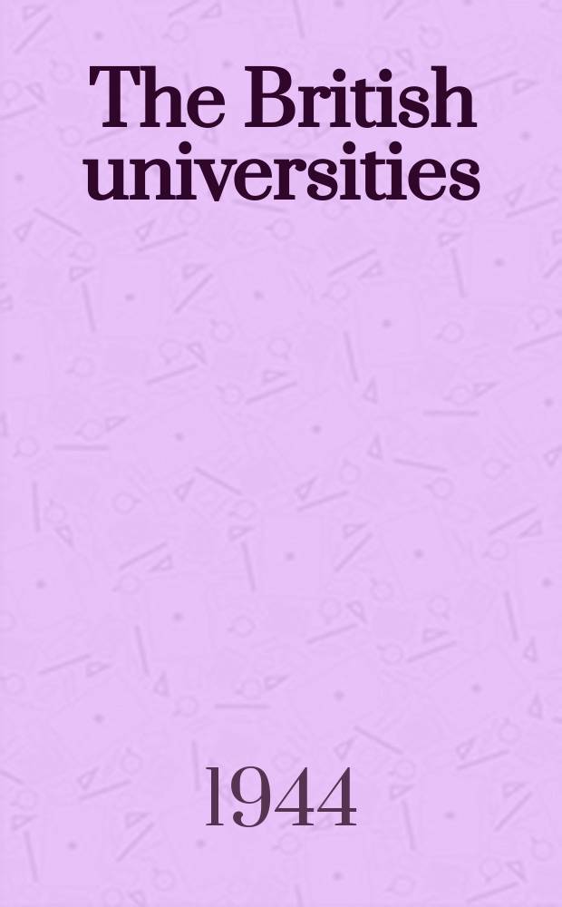 The British universities