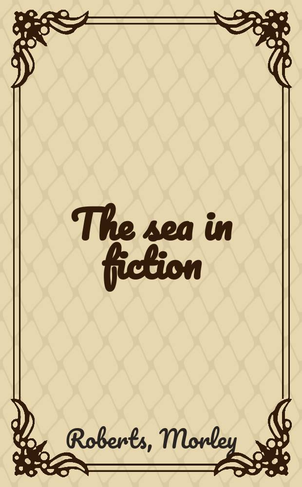 The sea in fiction