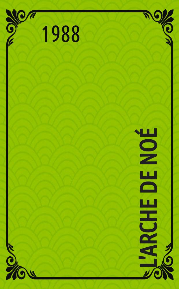 L'arche de Noé