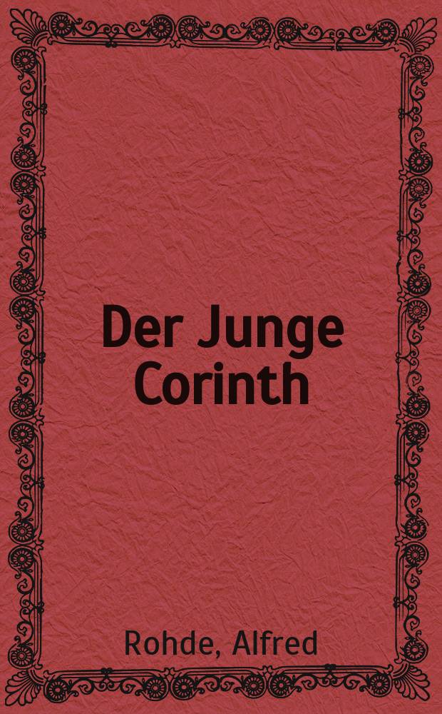 Der Junge Corinth