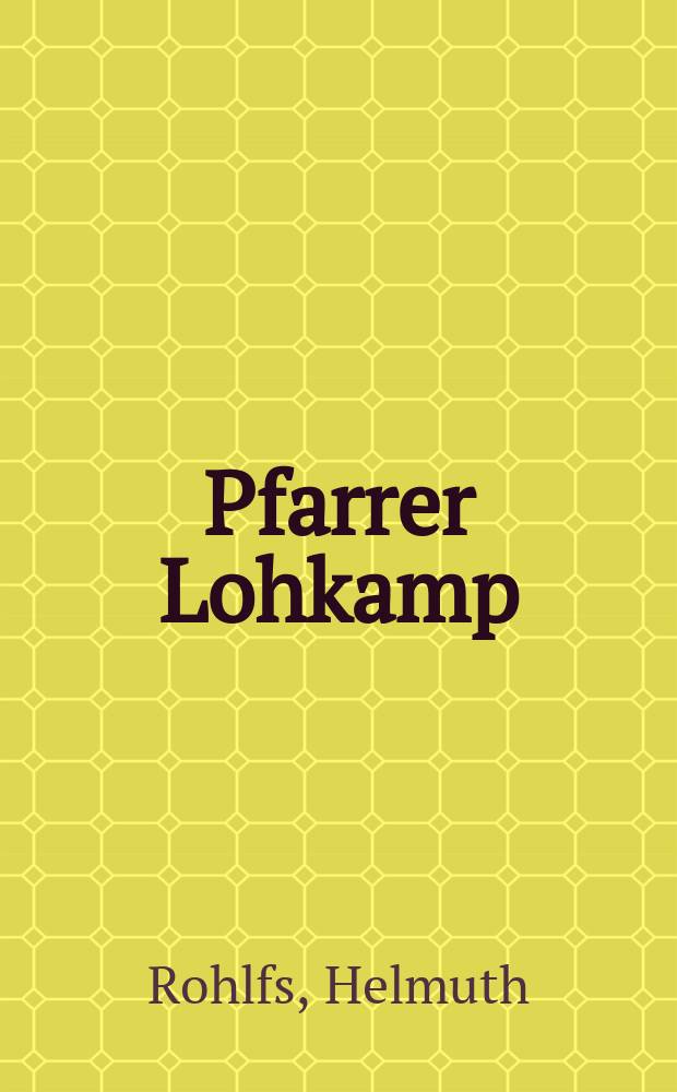 Pfarrer Lohkamp