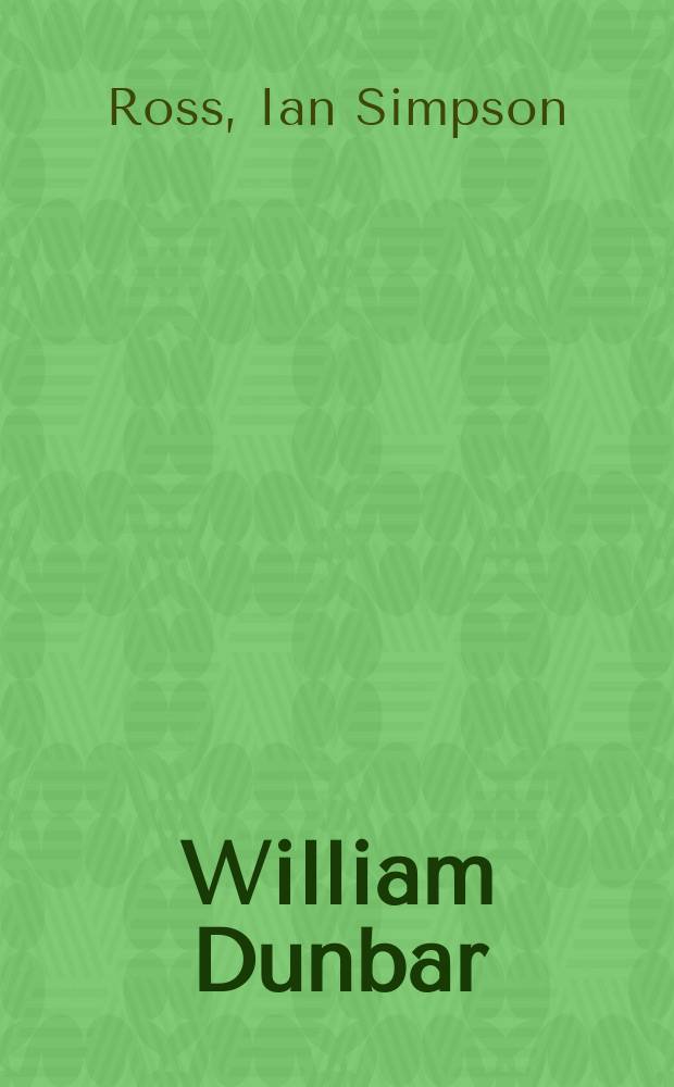 William Dunbar