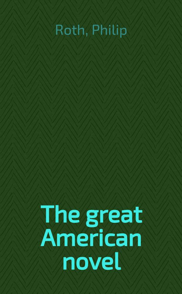 The great American novel