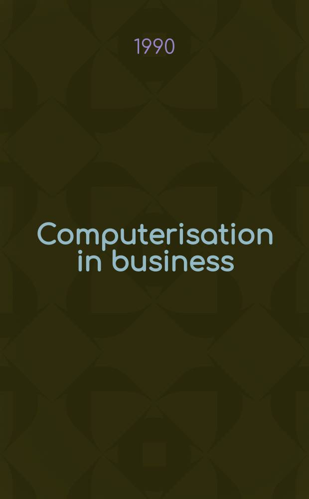 Computerisation in business