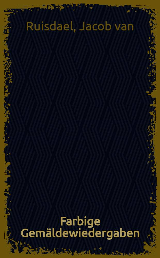 Farbige Gemäldewiedergaben