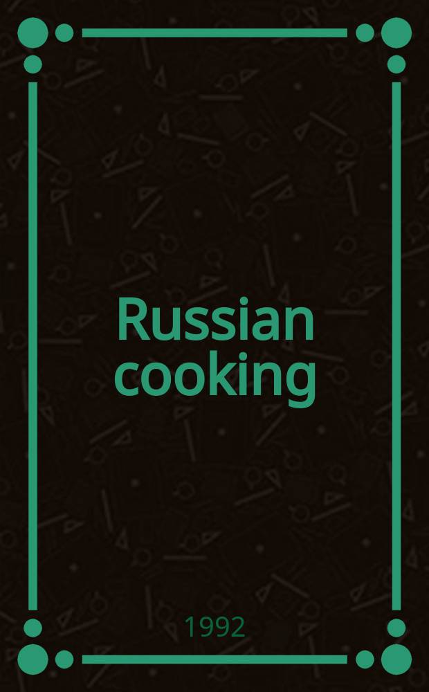 Russian cooking
