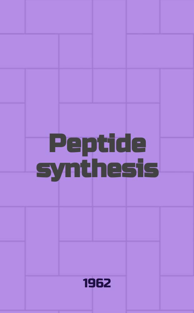Peptide synthesis