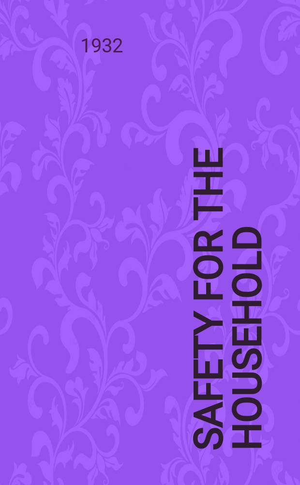 Safety for the household
