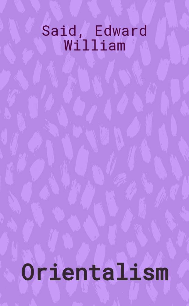Orientalism