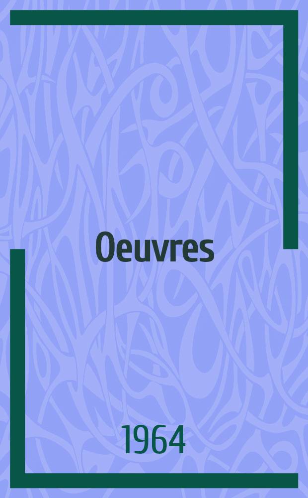 Oeuvres