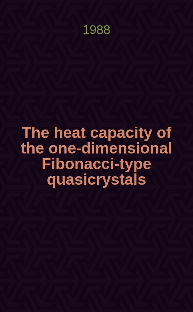 The heat capacity of the one-dimensional Fibonacci-type quasicrystals
