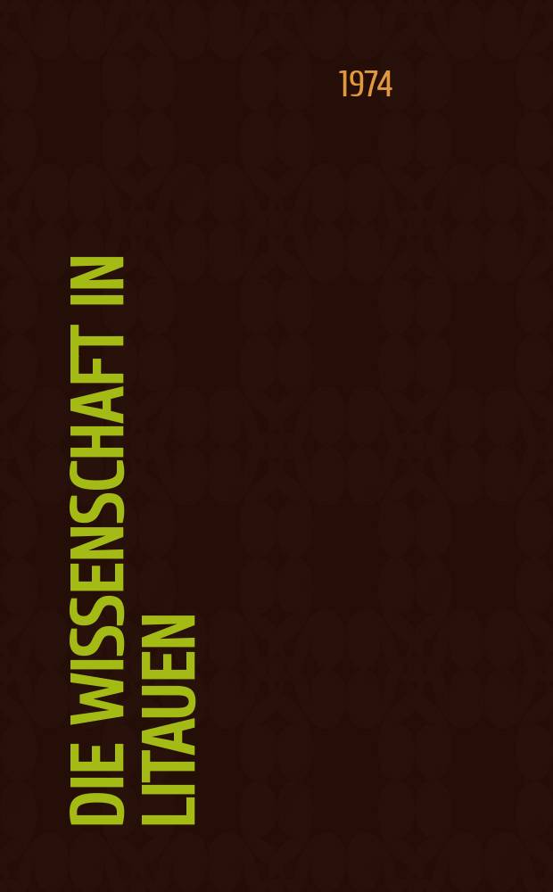 Die Wissenschaft in Litauen