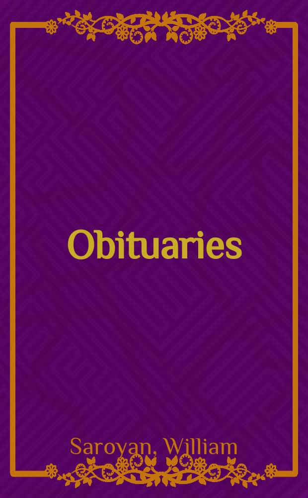 Obituaries