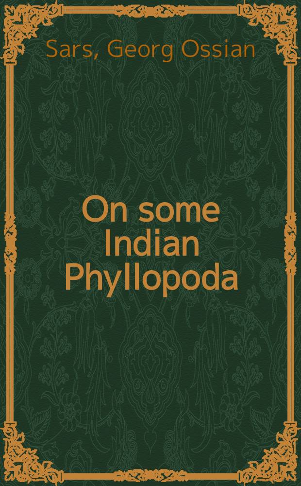 On some Indian Phyllopoda