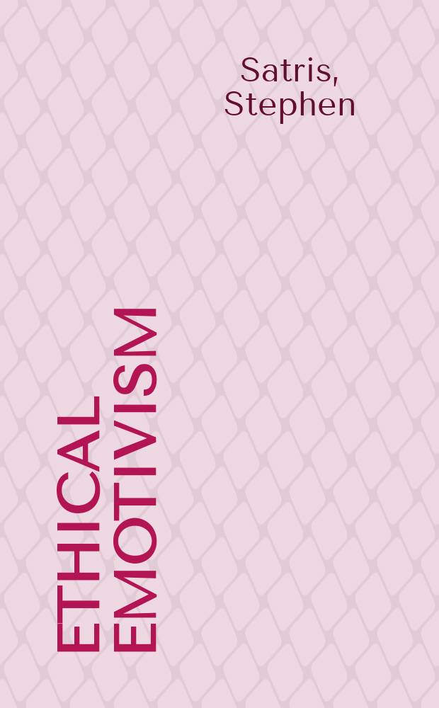 Ethical emotivism