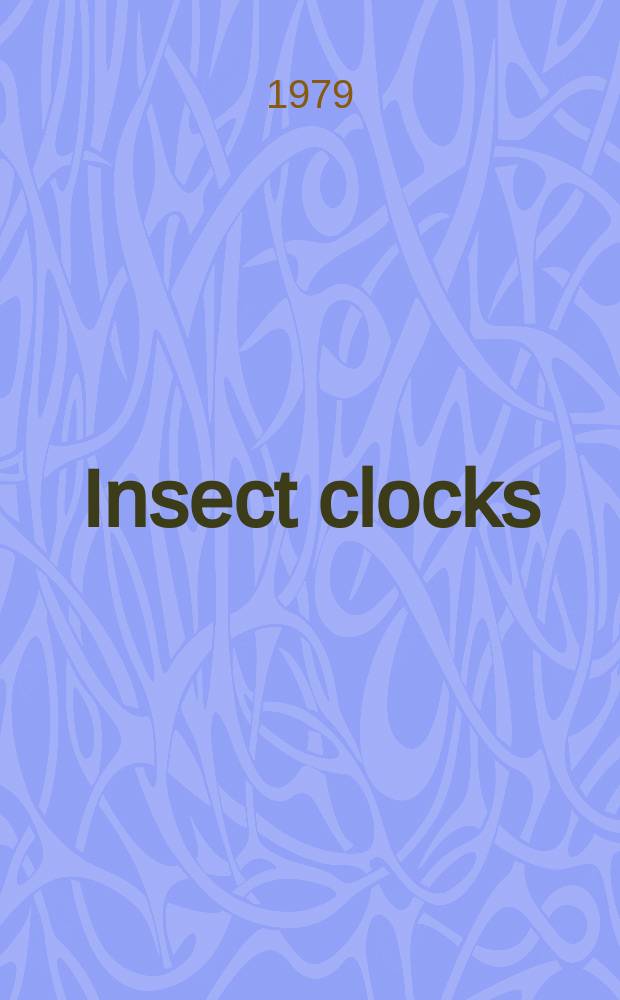 Insect clocks