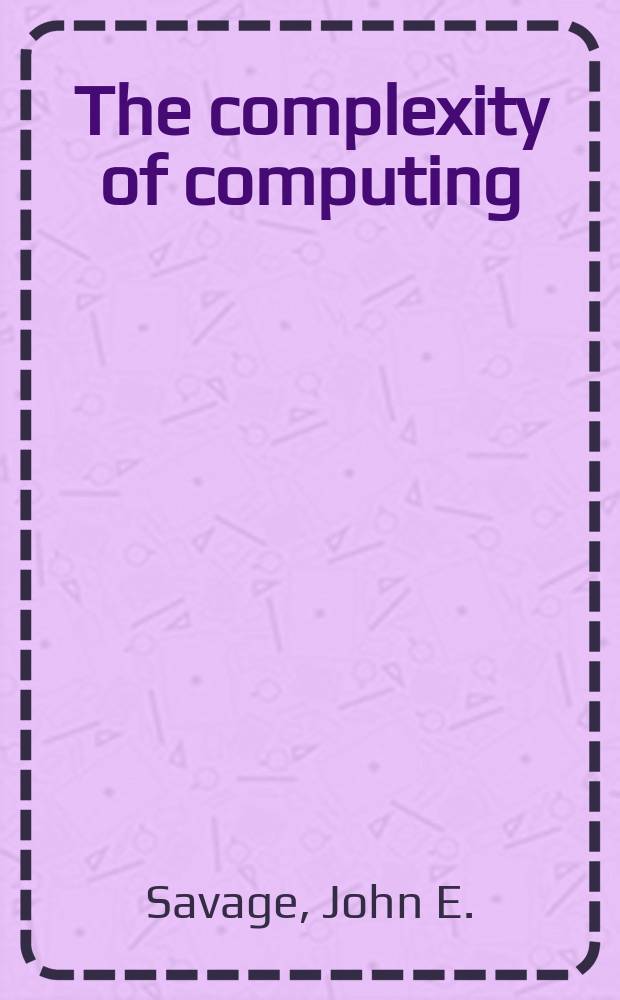 The complexity of computing