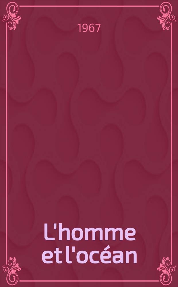 L'homme et l'océan