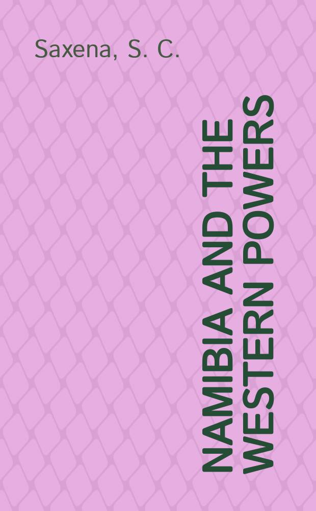 Namibia and the western powers