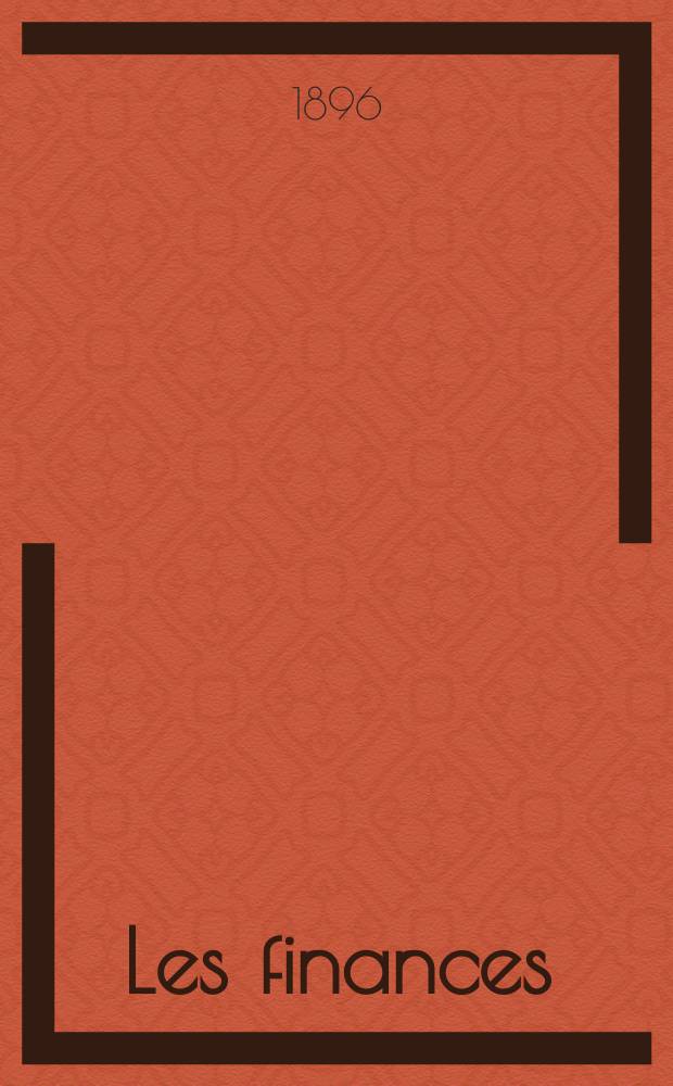 ... Les finances