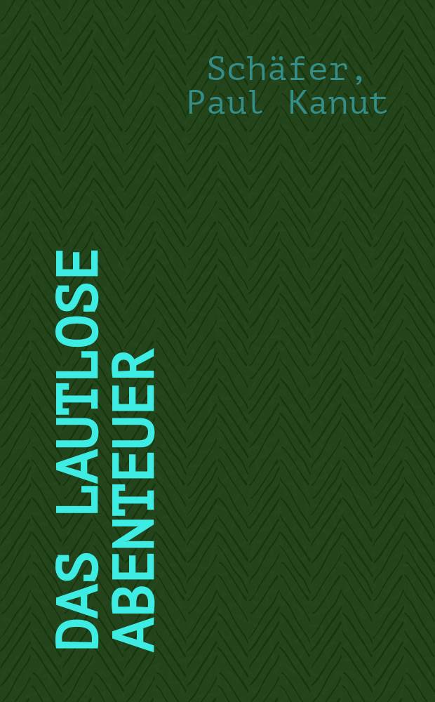 Das lautlose Abenteuer : Roman