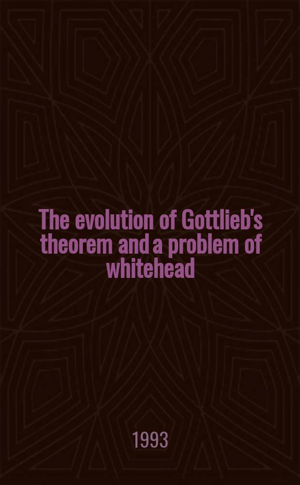 The evolution of Gottlieb's theorem and a problem of whitehead