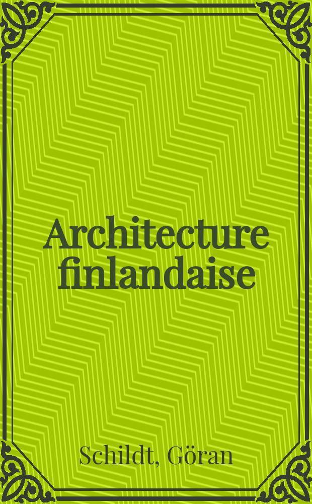 Architecture finlandaise