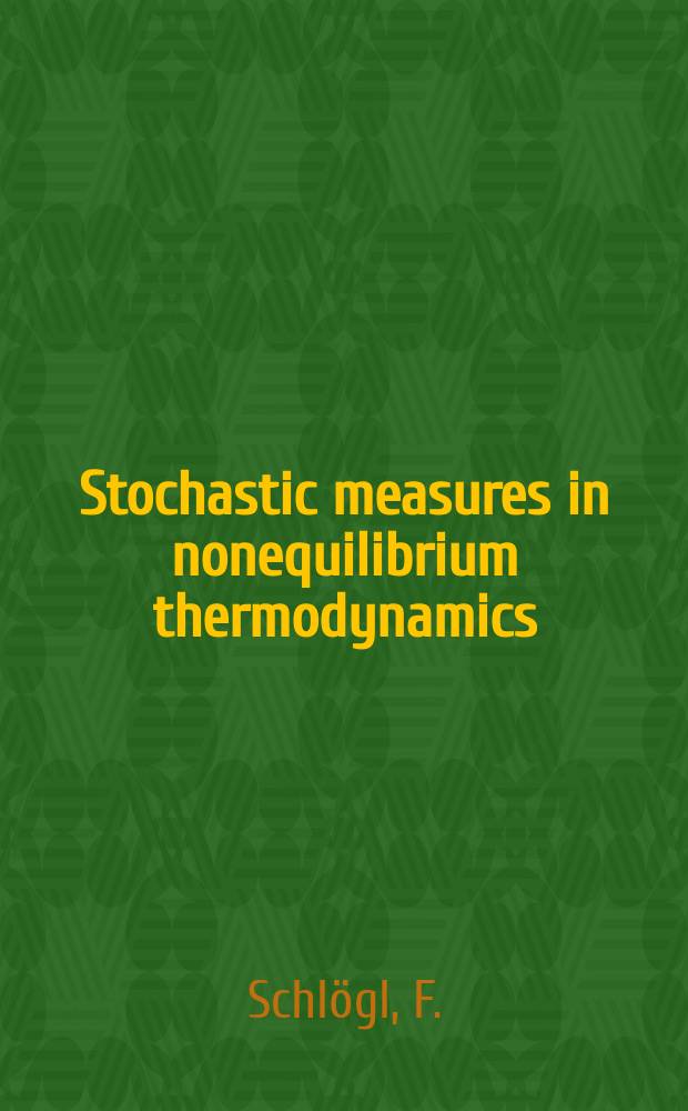 Stochastic measures in nonequilibrium thermodynamics