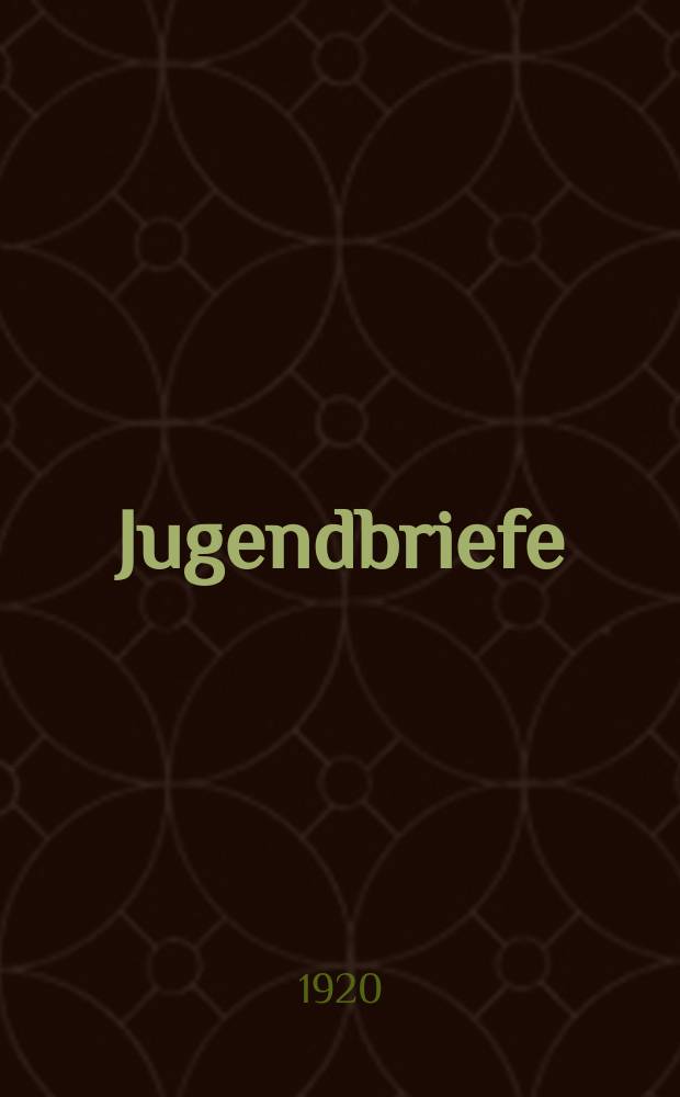 Jugendbriefe