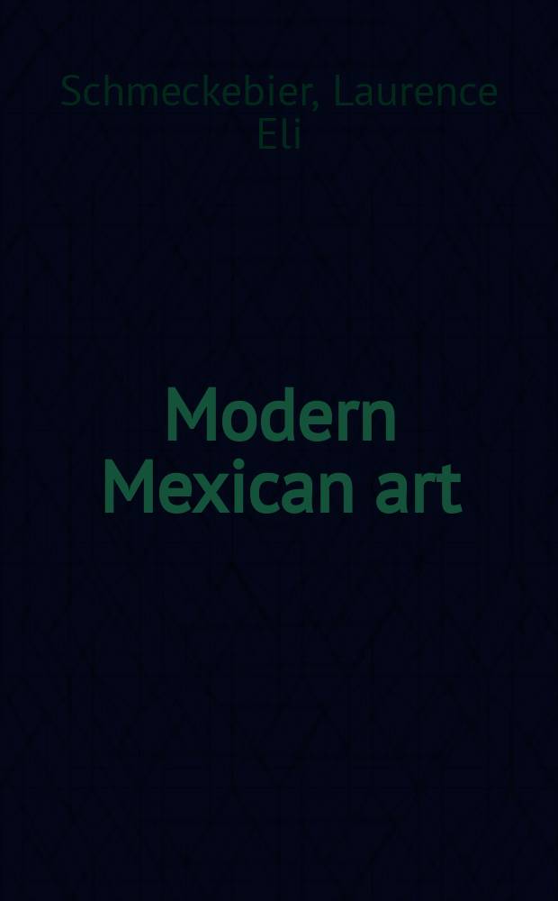Modern Mexican art